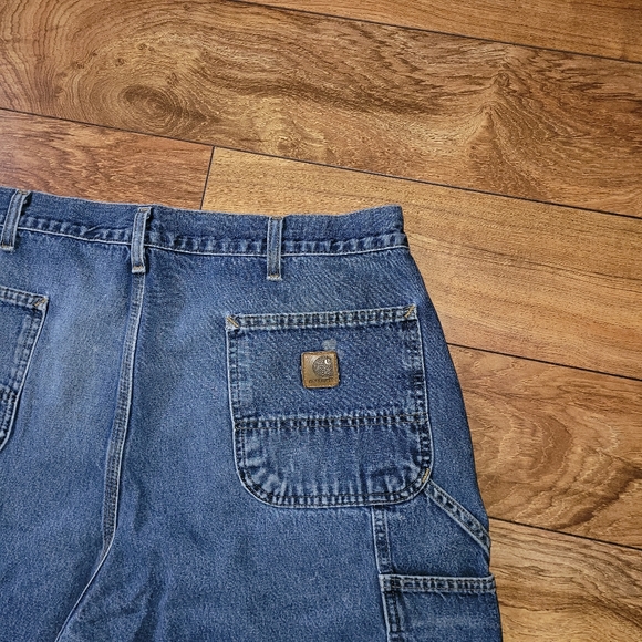 Mens Carhartt 40 x 32 Dungaree fit carpenter jeans - Picture 7 of 12